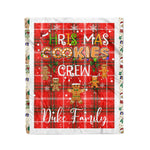 Products Personalized Gift Tartan Plaid Blanket Clan Duke Of Rothesay With Christmas Cookie Baking Crew Christmas Gift Blanket, Plaid Blanket, Christmas Fleece Blanket, Christmas Blanket, Tartan Blanket, Scottish Blanket, Scotland Blanket, Family Name Blanket, Custom Blanket, Personalized Blanket