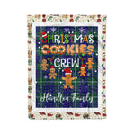 Personalized Gift Tartan Plaid Blanket Clan Hamilton Hunting Modern With Christmas Cookie Baking Crew Christmas Gift Blanket, Plaid Blanket, Christmas Fleece Blanket, Christmas Blanket, Tartan Blanket, Scottish Blanket, Scotland Blanket, Family Name Blanket, Custom Blanket, Personalized Blanket