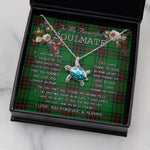 Sea Turtle Necklace To My Beautiful Soulmate Necklace In Your Eyes I Have Found My Home Clan Fife Tartan Blue Turtle Necklace