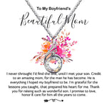 Rising Phoenix Necklace - Mother-In-Law Necklace, Necklace Gift For Boyfriend's Mom, To My Boyfriend's Mom Gift, Future Mother-In-Law