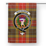 Tartan Personalized Flag Buchanan Tartan Garden Flag Buchanan Old Set Weathered Tartan Flag Clan Badge Tartan House Flag
