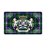 Welcome Mat Scottish Macdonalds Of Donald Of The Isles Modern Tartan Door Mat, Plaid Doormat