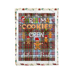 Personalized Gift Tartan Plaid Blanket Clan Anderson Ancient With Christmas Cookie Baking Crew Christmas Gift Blanket, Plaid Blanket, Christmas Fleece Blanket, Christmas Blanket, Tartan Blanket, Scottish Blanket, Scotland Blanket, Family Name Blanket, Custom Blanket, Personalized Blanket