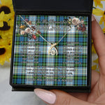 To My Beautiful Soulmate Necklace In Your Eyes I Have Found My Home Clan Campbell Dress Tartan Wishbone Dancing Necklace