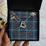 To My Beautiful Soulmate Necklace In Your Eyes I Have Found My Home Clan Grewar Tartan Forever Love Necklace