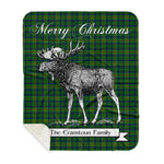Scotstee Shop Plaid Tartan Blanket With Moose Clan Cranstoun Modern Plaid Blanket, plaid blanket australia,plaid blanket canada,plaid christmas blanket,plaid fleece sherpa blanket,plaid sherpa blanket canada,plaid sherpa blanket lipstick,plaid sherpa blanket pink,plaid sherpa blanket queen