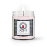 Soy Wax Candle - Buffalo Plaid Candle Clan Badge Colquhoun Modern Tartan Plaid Soy Wax Candle, oil candle, candle handmade, wax candle, soy wax, nature wax, natural soy wax, natural soy candles, natural candle