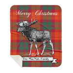 Scotstee Shop Plaid Tartan Blanket With Moose Clan MacNab Ancient Plaid Blanket, plaid blanket australia,plaid blanket canada,plaid christmas blanket,plaid fleece sherpa blanket,plaid sherpa blanket canada,plaid sherpa blanket lipstick,plaid sherpa blanket pink,plaid sherpa blanket queen