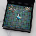 Sea Turtle Necklace To My Beautiful Soulmate Necklace In Your Eyes I Have Found My Home Clan Sinclair Hunting Ancient Tartan Blue Turtle Necklace