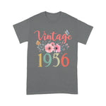 Womens Vintage 1956 Birthday Shirt Floral Funny 65th Birthday Gifts Awesome Since 1956 Birthday Shirt - Scotstee Shop