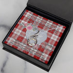 Rising Phoenix Necklace - Valentine Necklace Clan Maxwell Plaid Tartan Gift for Girlfriend, Gift for My Wife Rising Phoenix Necklace
