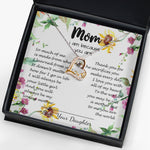 Love Dancing Necklace - To My Mom Neckalce - Thank You For Sacrifices You Make Every Day Mother's Day Gift