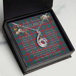 To My Beautiful Soulmate Necklace In Your Eyes I Have Found My Home Clan Jardine Dress Tartan Rising Phoenix Necklace
