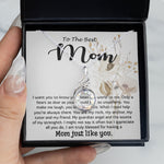 Rising Phoenix Necklace - Mom Necklace, Best Mother's Day Gift - To My Mom Best Necklace