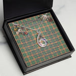 To My Beautiful Soulmate Necklace In Your Eyes I Have Found My Home Clan Pollock Hunting Tartan Rising Phoenix Necklace