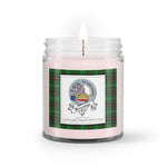 Soy Wax Candle - Buffalo Plaid Candle Clan Badge Beveridge Tartan Plaid Soy Wax Candle, oil candle, candle handmade, wax candle, soy wax, nature wax, natural soy wax, natural soy candles, natural candle