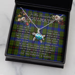 Sea Turtle Necklace To My Beautiful Soulmate Necklace In Your Eyes I Have Found My Home Clan Dawson Tartan Blue Turtle Necklace