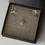 To My Beautiful Soulmate Necklace In Your Eyes I Have Found My Home Clan Hunter 1819 Tartan Crown Pendant Necklace