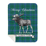 Scotstee Shop Plaid Tartan Blanket With Moose Clan Sandilands Ancient Plaid Blanket, plaid blanket australia,plaid blanket canada,plaid christmas blanket,plaid fleece sherpa blanket,plaid sherpa blanket canada,plaid sherpa blanket lipstick,plaid sherpa blanket pink,plaid sherpa blanket queen