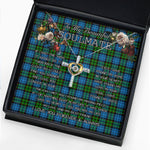 To My Beautiful Soulmate Necklace In Your Eyes I Have Found My Home Clan Fletcher Ancient Tartan Cross Dancing Necklace