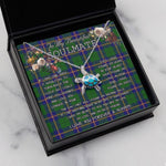 Sea Turtle Necklace To My Beautiful Soulmate Necklace In Your Eyes I Have Found My Home Clan Carmichael Modern Tartan Blue Turtle Necklace