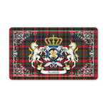 Doormat - Welcome Mat Scottish Cumming Hunting Modern Tartan Door Mat, Plaid Doormat