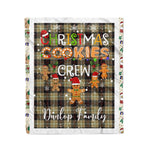 Products Personalized Gift Tartan Plaid Blanket Clan Dunlop Hunting With Christmas Cookie Baking Crew Christmas Gift Blanket, Plaid Blanket, Christmas Fleece Blanket, Christmas Blanket, Tartan Blanket, Scottish Blanket, Scotland Blanket, Family Name Blanket, Custom Blanket, Personalized Blanket