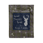 Scotstee Shop Tartan Plaid Christmas Fleece Blankets Clan Renn Faire Plaid Blanket