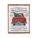 Tartan Blanket Vintage Red Truck with Christmas Tree Family Scottish Clan Munro Ancient plaid blanket, red plaid blanket, buffalo plaid blanket, green plaid blanket, plaid fleece blanket, blue plaid blanket, red tartan blanket, tartan plaid blanket, black and white plaid blanket, , christmas plaid blanket, orange plaid blanket, tartan plaid throw blanket, pink plaid blanket, brown plaid blanket, buffalo check blanket