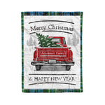Tartan Blanket Vintage Red Truck with Christmas Tree Family Scottish Clan Arbuthnott Hunting plaid blanket, red plaid blanket, buffalo plaid blanket, green plaid blanket, plaid fleece blanket, blue plaid blanket, red tartan blanket, tartan plaid blanket, black and white plaid blanket, , christmas plaid blanket, orange plaid blanket, tartan plaid throw blanket, pink plaid blanket, brown plaid blanket, buffalo check blanket