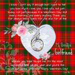 Rising Phoenix Necklace - Valentine Necklace Clan Crief Tartan Gift for Girlfriend, Gift for My Wife Rising Phoenix Necklace