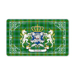 Doormat - Welcome Mat Scottish Cranstoun Ancient Clan Badge Tartan Door Mat, Plaid Doormat