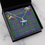 Sea Turtle Necklace To My Beautiful Soulmate Necklace In Your Eyes I Have Found My Home Clan Strachan Tartan Blue Turtle Necklace