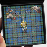 To My Beautiful Soulmate Sunflower Necklace In Your Eyes I Have Found My Home Clan MacCorquodale Tartan Jewelry For Girlfriend