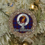 Scotstee Shop - Wedderburn Celtic Circle Plaid Ornament Gift. Christmas Tree Ornament Tartan Ornament Great Christmas Ornaments Gift