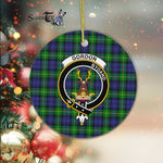 Scotstee Shop - Gordon Scottish Clan Plaid Ornament Gift. Christmas Tree Ornament Gordon Clan Tartan Ornament Great Christmas Ornaments Gift