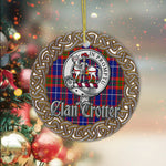 Scotstee Shop - Trotter Celtic Ring Plaid Ornament Gift. Christmas Tree Ornament Tartan Ornament Great Christmas Ornaments Gift
