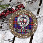 Scotstee Shop - Trotter Celtic Ring Plaid Ornament Gift. Christmas Tree Ornament Tartan Ornament Great Christmas Ornaments Gift