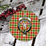 Scotstee Shop - Gibson Scottish Clan Plaid Ornament Gift. Christmas Tree Ornament Gibson Clan Tartan Ornament Great Christmas Ornaments Gift