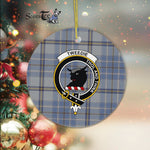 Scotstee Shop - Tweedie Scottish Clan Plaid Ornament Gift. Christmas Tree Ornament Tweedie Clan Tartan Ornament Great Christmas Ornaments Gift