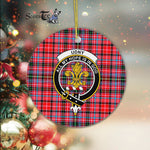 Scotstee Shop - Udny Scottish Clan Plaid Ornament Gift. Christmas Tree Ornament Udny Clan Tartan Ornament Great Christmas Ornaments Gift