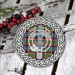 Scotstee Shop - Stirling Clan Tartan Crest Badge Plaid Ornament Gift. Christmas Tree Ornament Tartan Ornament Great Christmas Ornaments Gift