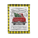 Tartan Blanket Vintage Red Truck with Christmas Tree Family Scottish Clan MacLeod of Lewis Modern plaid blanket, red plaid blanket, buffalo plaid blanket, green plaid blanket, plaid fleece blanket, blue plaid blanket, red tartan blanket, tartan plaid blanket, black and white plaid blanket, , christmas plaid blanket, orange plaid blanket, tartan plaid throw blanket, pink plaid blanket, brown plaid blanket, buffalo check blanket