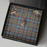 To My Beautiful Soulmate Necklace In Your Eyes I Have Found My Home Clan Norvel Tartan Crown Pendant Necklace