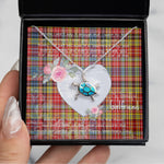 Sea Turtle Necklace Gift for My Beautiful Girlfriend Valentines Necklace Clan Drummond Of Strathallan Tartan Blue Turtle Necklace, Valentine Necklace Gift for Girlfriend Clan Mitchell Ancient Tartan Sunflower Pendant Necklace, Scottish Tartan Jewelry, valentine necklace, necklace girlfriend, necklace for wife, cute necklaces for girlfriend, jewelry for girlfriend, to my soulmate necklace, to my future wife necklace