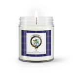 Soy Wax Candle - Buffalo Plaid Candle Clan Crest Badge Crichton Tartan Plaid Soy Wax Candle, oil candle, candle handmade, wax candle, soy wax, nature wax, natural soy wax, natural soy candles, natural candle