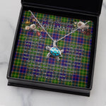 Sea Turtle Necklace To My Beautiful Soulmate Necklace In Your Eyes I Have Found My Home Clan Ayrshire Tartan Blue Turtle Necklace