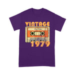 Vintage 1979 Years Old Distressed Birthday Anniversary Birthday Shirt - Scotstee Shop