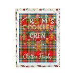 Personalized Gift Tartan Plaid Blanket Clan Chattan Modern With Christmas Cookie Baking Crew Christmas Gift Blanket, Plaid Blanket, Christmas Fleece Blanket, Christmas Blanket, Tartan Blanket, Scottish Blanket, Scotland Blanket, Family Name Blanket, Custom Blanket, Personalized Blanket