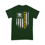 Scotstee Shop - Vintage USA Lineman American Flag Patriotic Funny Cool Gift 4th Of July Shirt Lineman Shirts Power Lineman Tee Shirts